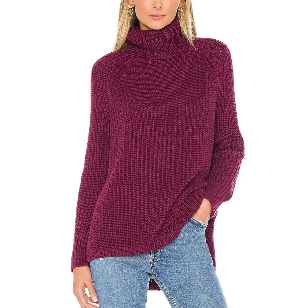 525 Turtle Neck Shaker Pullover - Picture 1 of 6